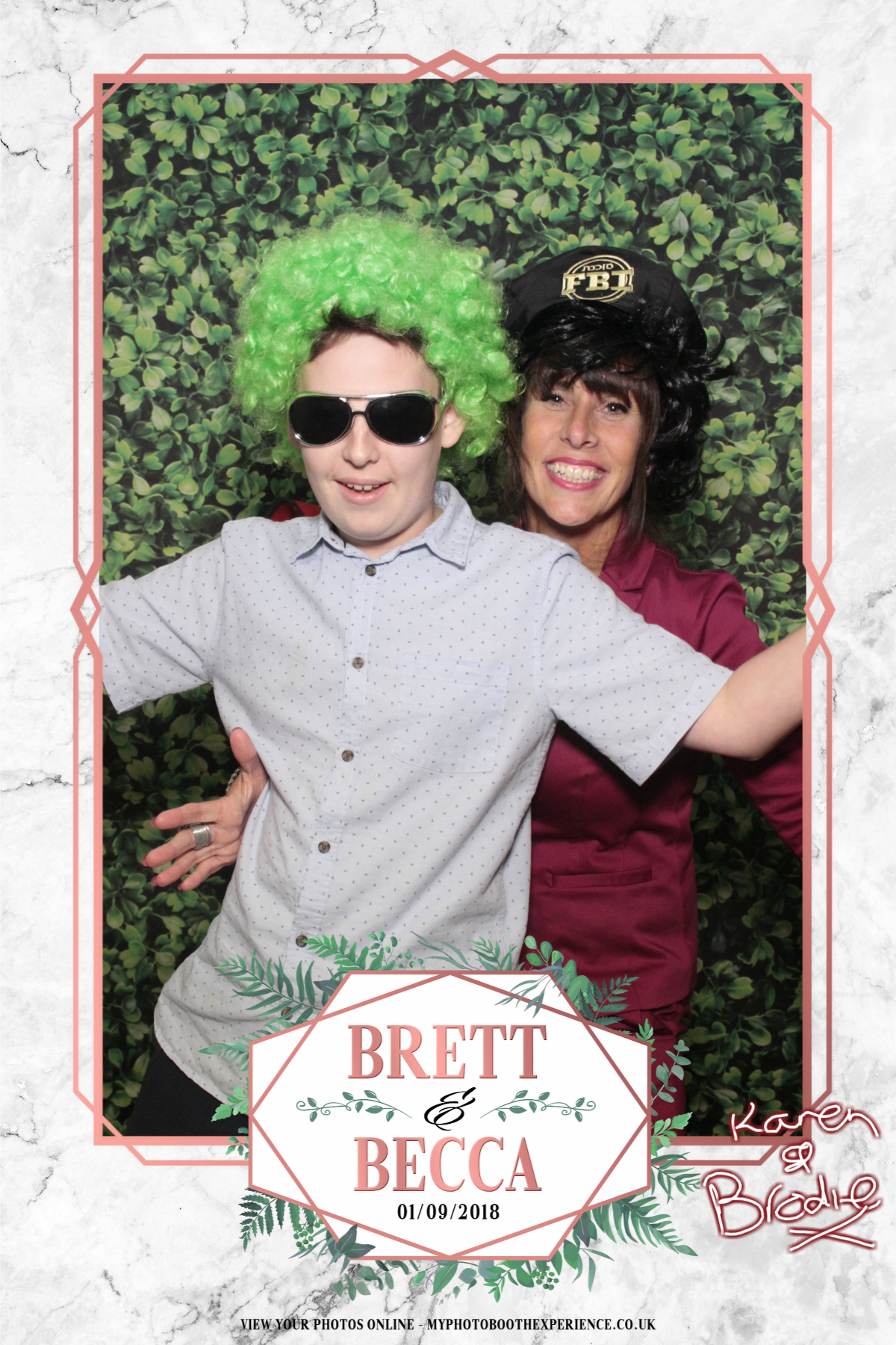 Brett & Becca's Wedding | View more photos from the event at gallery.myphotoboothexperience.co.uk/u/MyPhotoBoothExperienceLtd/Brett-Beccas-Wedding